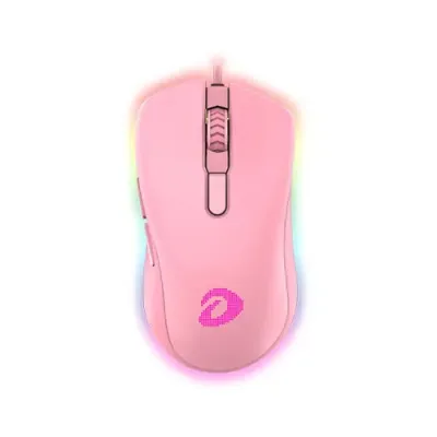 Dareu EM908 Victor RGB Gaming Mouse Pink Price in BD