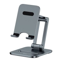 Baseus Desktop Biaxial Foldable Metal Stand (for Phones) Grey