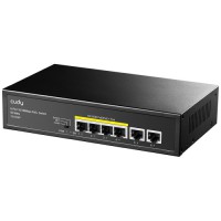 

                                    Cudy FS1006P 6-Port 10/100M PoE+ Switch