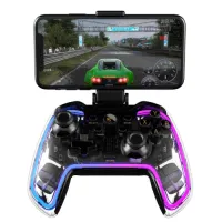 

                                    Havit G158BT Pro Transparent RGB Bluetooth Vibration Gamepad