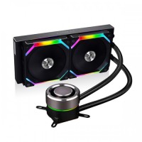 

                                    Lian Li Galahad AIO UNI FAN SL Edition 240mm Liquid CPU Cooler (Black)