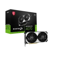 

                                    MSI GeForce RTX 4070 VENTUS 2X 12GB OC GDDR6X Graphics Card