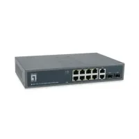 

                                    Levelone GEP-1221 12-Port Gigabit PoE Unmanaged Switch