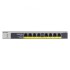 Netgear GS108LP 8-Port Gigabit PoE Unmanaged Rackmount Switch (PoE Budget 60W)