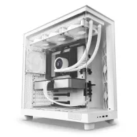 

                                    NZXT H6 Flow 2023 Compact Dual-Chamber Mid-tower Airflow Casing White