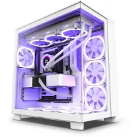 

                                    NZXT H9 Flow Dual-Chamber Mid-Tower Airflow Casing White