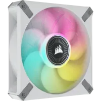 

                                    Corsair iCUE ML120 RGB ELITE Premium 120mm PWM Magnetic Levitation Fan White Single Pack