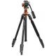 K&F Concept K234A7+FH-03 Professional Video Tripod with Fluid Head