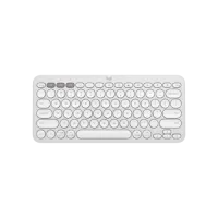 

                                    Logitech K380S PEBBLE KEYS 2 Multi-Device Bluetooth Wireless Tonal White Keyboard