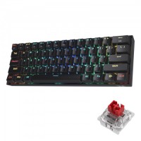 

                                    Redragon K530 Draconic 60% Compact RGB Wireless Mechanical Red Switch Gaming Keyboard