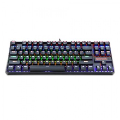 Redragon K Kumara Rainbow Rgb Backlit Blue Switch Mechanical Gaming