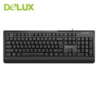 

                                    Delux K6010 Wired USB Keyboard