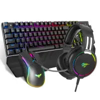 

                                    Havit KB380L Mechanical Keyboard, Mouse & RGB Headset Combo