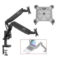 

                                    Kaloc KLC-DS90-2 Double Arm and ZENO MP2 Tray Stand Combo