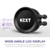 NZXT Kraken Elite 240 RGB 240mm AIO Liquid CPU Cooler with LCD Display