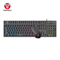 

                                    Fantech KX302 Major USB Gaming Keyboard Mouse Combo Black