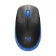 Logitech M190 Wireless Mouse (Blue)