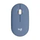 Logitech M350 Pebble Bluetooth and Wireless Mouse (Blueberry)