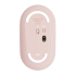 Logitech M350 Pebble Bluetooth and Wireless Mouse (Rose)