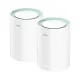 Cudy M1300 AC1200 1200mbps Gigabit Whole Home Mesh WiFi Router (2 Pack)