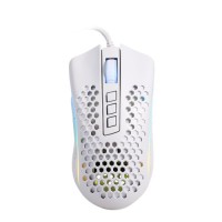 

                                    Redragon M808 Storm White Lightweight RGB Honeycomb Gaming Mouse