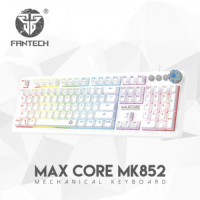 

                                    Fantech MK852 Max Core Space Edition Mechanical USB Gaming Keyboard White ( With 2 Port USB Hub)