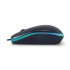 Micropack MP-216 Black Rainbow Breathing LED USB Mouse