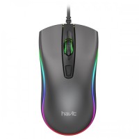 

                                    Havit MS72 Cool RGB LED USB Gaming Mouse Black