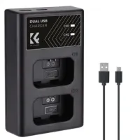 

                                    K&F Concept NP-FW50 Dual Slot Quick Charger