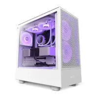 

                                    NZXT H5 Flow RGB 2023 Compact Mid-tower Airflow Casing White