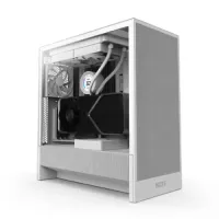 

                                    NZXT H5 Flow 2024 Compact Mid-tower Airflow Casing White