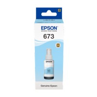 

                                    Epson C13-T6735 Light Cyan Ink Bottle