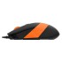 A4Tech FM10 Fstyler Wired Optical Mouse Black-Orange