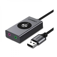 

                                    UGREEN 7.1 Channel USB Audio Adapter Gray