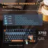 Royal Kludge RK H81 RGB Tri-Mode Hot-Swappable Cyan Switch Mechanical Keyboard