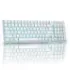 Royal Kludge RK96 RGB Hot-Swappable Tri-Mode Blue Switch Wireless Mechanical Keyboard White