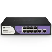 

                                    BDCOM S1000-8P2F 8-Port 100mbps Unmanaged PoE Switch