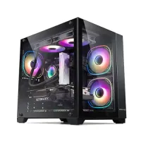 

                                    Golden Field Seaview M360 Black Mini Tower Micro-ATX Gaming Case