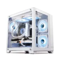 

                                    Golden Field Seaview M360 White Mini Tower Micro-ATX Gaming Case