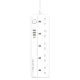 LDNIO SK5493 5 AC Outlets UK Power Strip