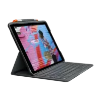 

                                    Logitech Slim Folio Keyboard Case for iPad