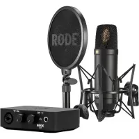 

                                    Rode Complete Studio Kit with AI-1 Audio Interface, NT1 Microphone, SM6 Shockmount, and Cables