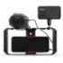 SYNCO Vlogger Kit1 with Microphone and Fill Light for Camera/SmartPhone Black