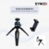 SYNCO Vlogger Kit2 with Microphone and Fill Light for Camera/SmartPhone Black