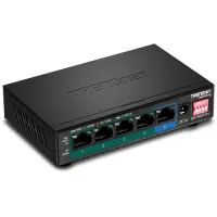 

                                    TRENDnet TPE-TG51g 5-Port Gigabit PoE+ Switch