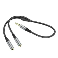 

                                    Hoco UPA21 one Male to Dual Female 3.5mm Splitter Audio Cable