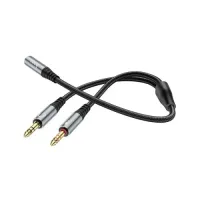 

                                    Hoco UPA21 One Female to Dual Male 3.5mm Splitter Audio Cable