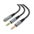 Hoco UPA21 one Male to Dual Female 3.5mm Splitter Audio Cable