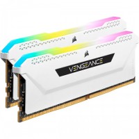 

                                    Corsair VENGEANCE RGB PRO SL 16GB (2x8GB) DDR4 3200MHz C16 RAM Kit White