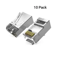 Vention IDFR0-10 Cat6A UTP RJ45 Connector (10 Pack)